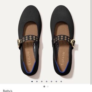 Rothy's Gold Buckle Mary Jane’s